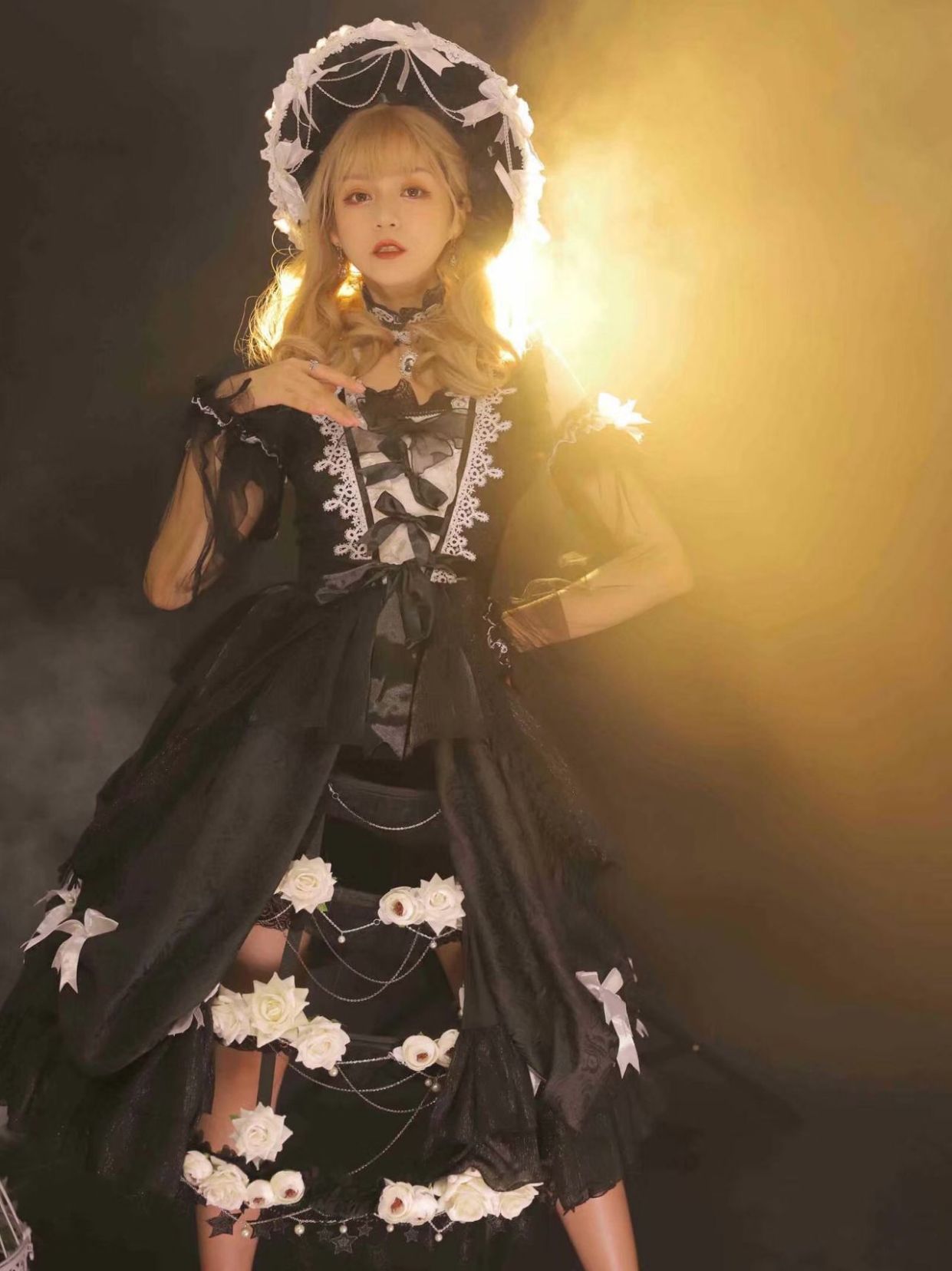 洛丽塔风格的"鸟笼裙"长什么样?本以为很普通,看完却被美到